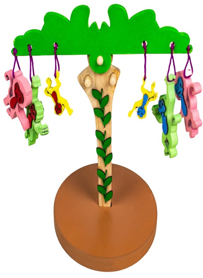 Techny Birds Technybirds Wooden Balancing Tree and Wooden Shape Sorter Combo | Educational Toys for Kids | Montessori Learning Toys | Shape Recognition Toys | Fine Motor Skills Development - Image 4